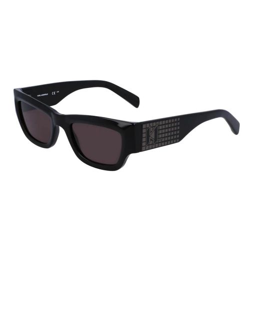 Gafas de sol negras clásicas Karl Lagerfeld de color Black