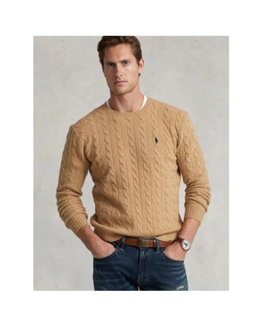 Polo Ralph Lauren Natural Round-Neck Knitwear for men
