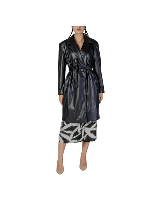 Belted Coats di ONLY in Black