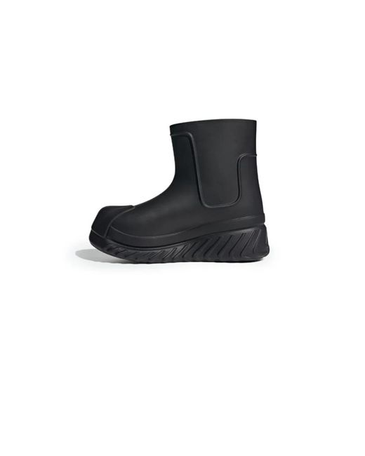 Adidas Black Rain Boots