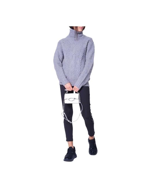 Silvian Heach Purple Turtlenecks