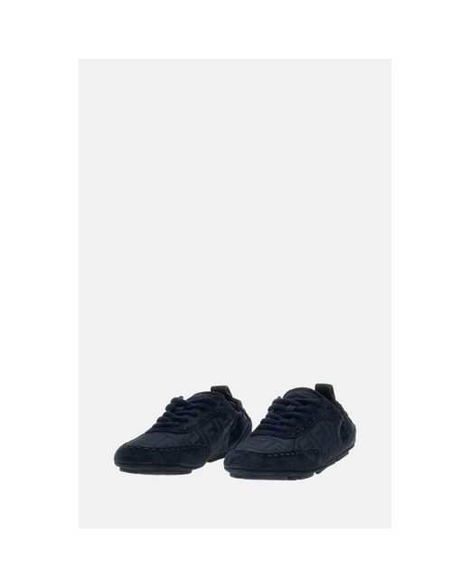 Fendi Blue Sneakers for men