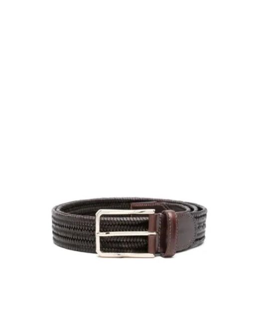 Belts di Canali in Brown da Uomo
