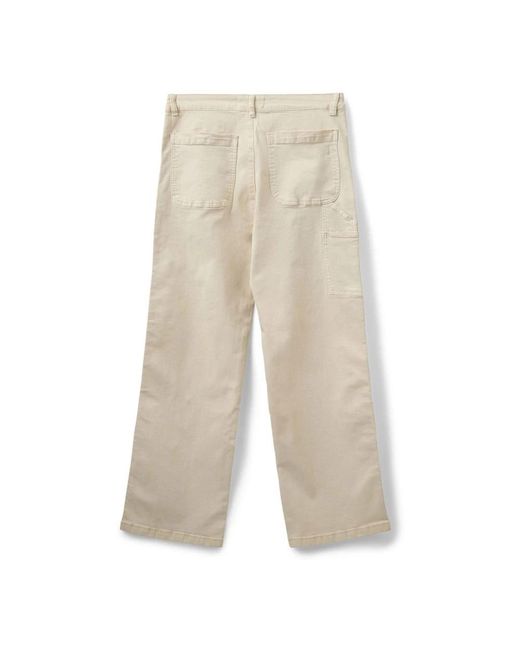 Sofie Schnoor Natural Straight Trousers