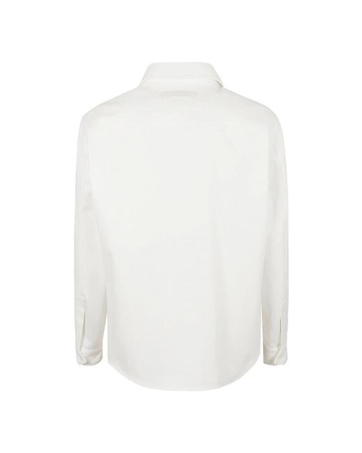 Zegna White Casual Shirts for men