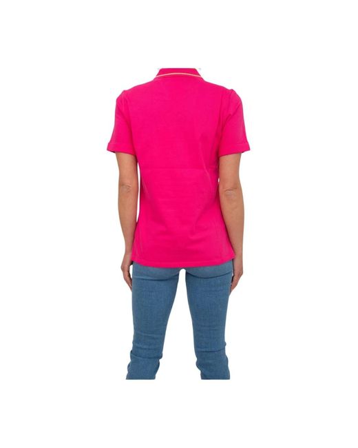 Liu Jo Pink Klassisches t-shirt für den alltag