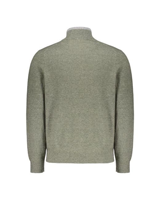 Fedeli Green Cashmere Knitwear for men