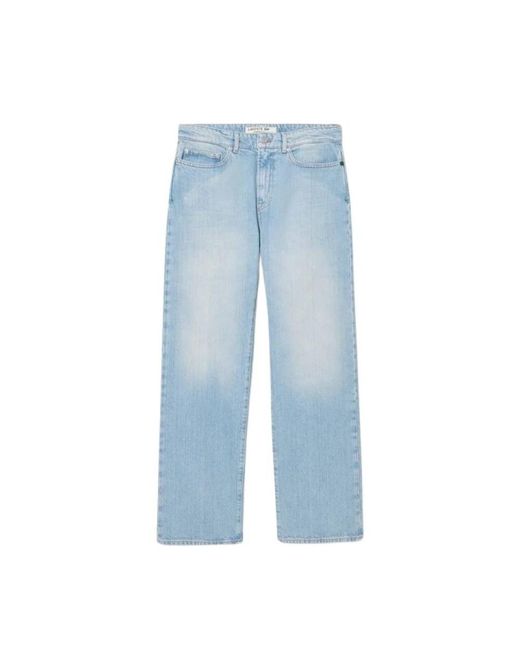Lacoste Blue Straight Fit Jeans for men