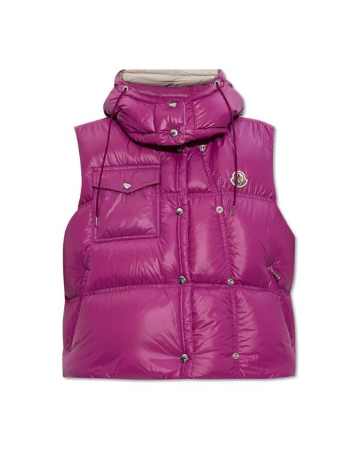 Moncler Purple Vests