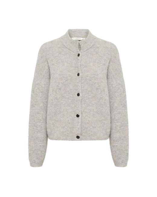 Gestuz Gray Cardigans