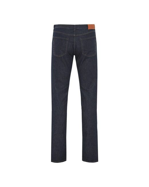 Slim-Fit Jeans di Canali in Blue da Uomo