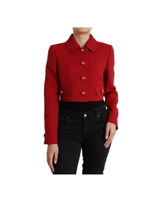 Dolce & Gabbana Red Blazers