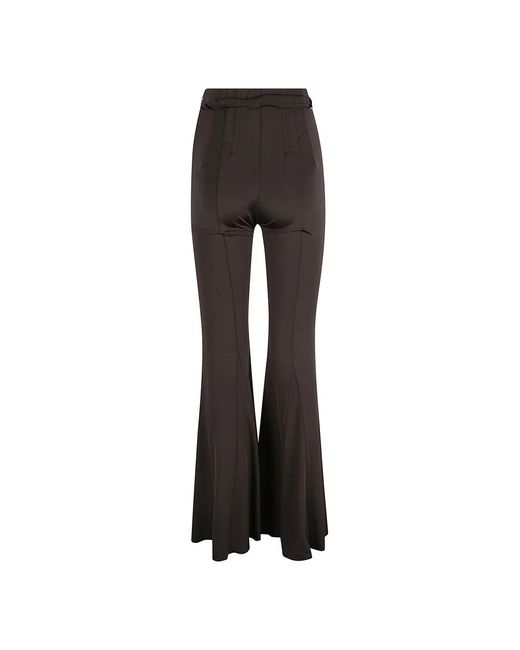 Trousers > wide trousers ROTATE BIRGER CHRISTENSEN en coloris Black