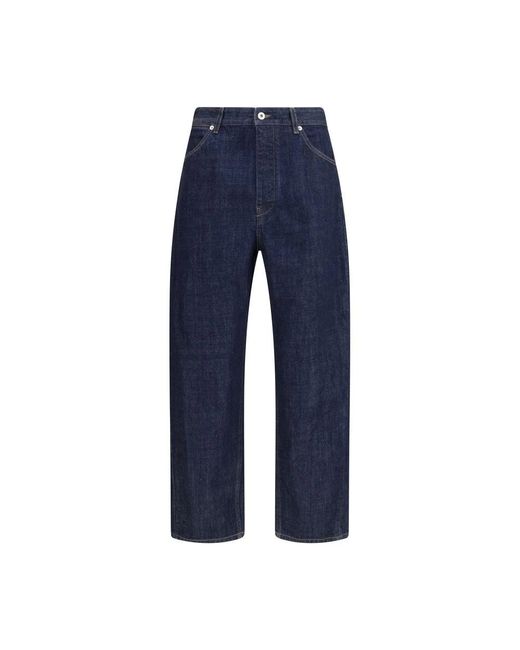 Jil Sander Gerades Jeans Mit Logo-Label in Blue für Herren