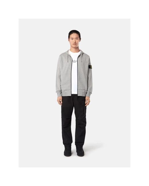 Zip-Throughs Stone Island de hombre de color Gray