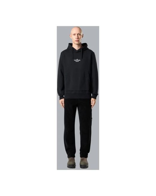 Stone Island Cotton Corduroy 800 Hosen in Black für Herren