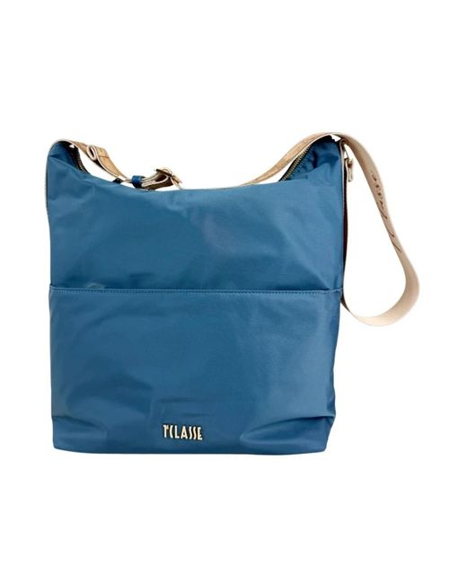 Alviero Martini 1A Classe Blue Shoulder Bags