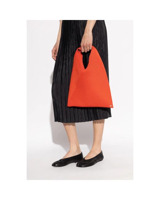 MM6 by Maison Margiela Red Handbags