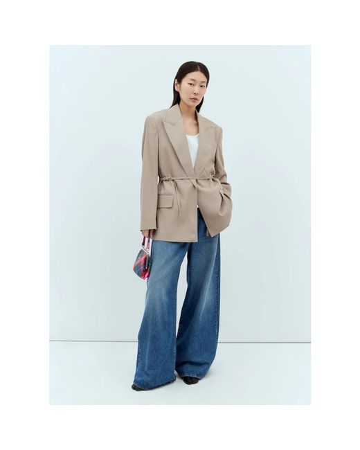 Acne Natural Blazers