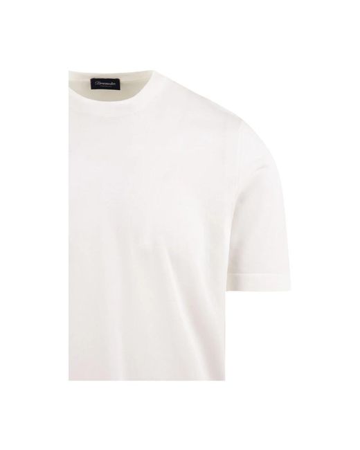 Drumohr White T-Shirts for men