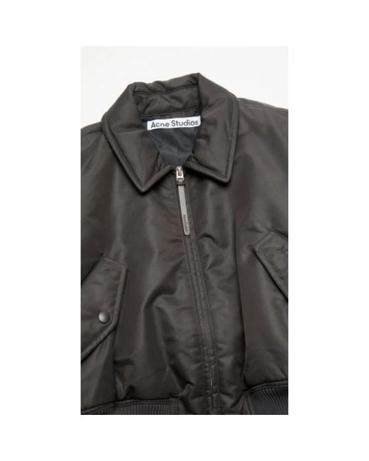 Bomber Jackets di Acne in Black