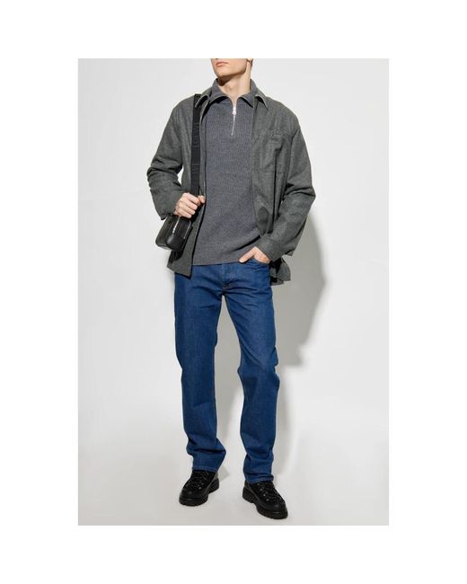 Samsøe & Samsøe Straight Jeans in het Blue voor heren