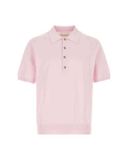 Closed Pink Polo Shirts for men