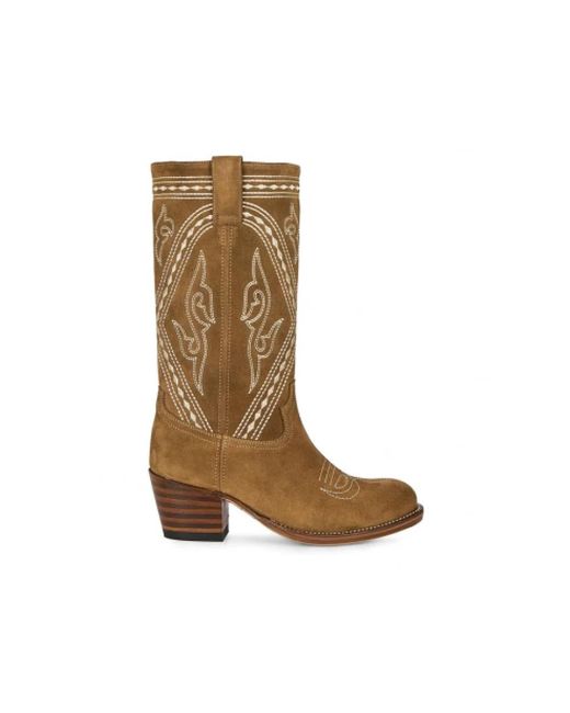 Sendra Brown Cowboy Boots