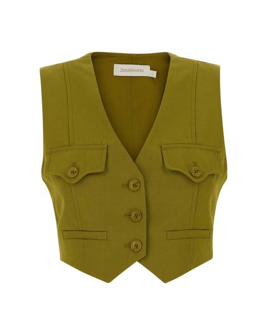 Vests Zimmermann en coloris Green
