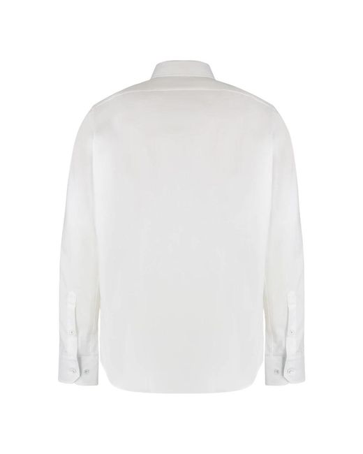 Boss White Formal Shirts for men