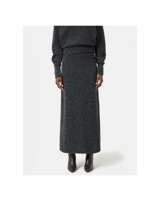 Midi Skirts Closed de color Gray