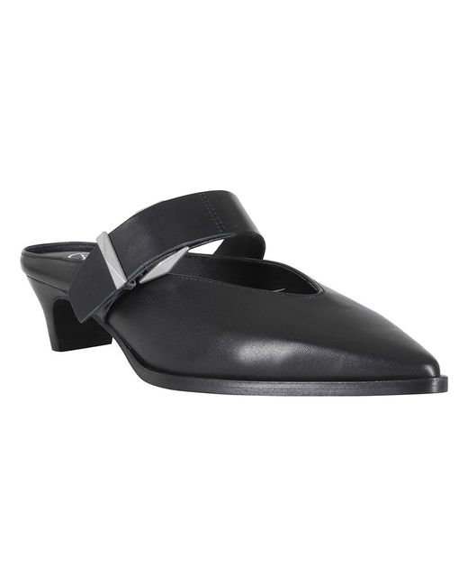 Ash Black Mule Tessa