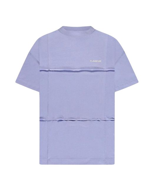 flâneur T-Shirts in het Blue voor heren