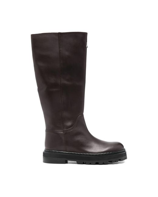 Patrizia Pepe Brown High Boots
