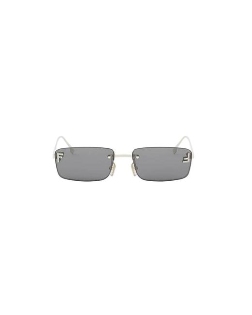 Fendi Gray Sunglasses