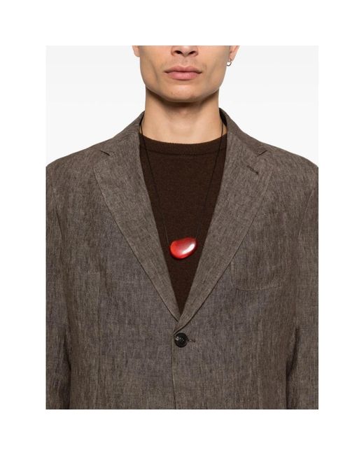 Emporio Armani Brown Blazers for men