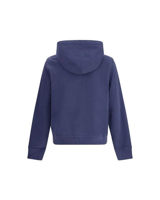 Moncler Blue Zip-Throughs for men