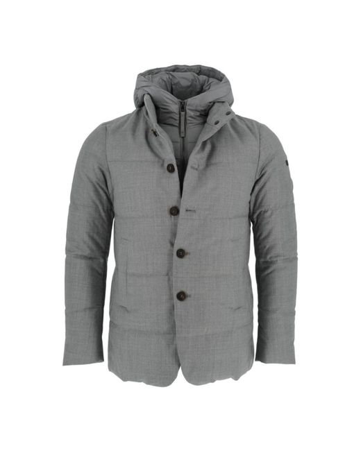 DUNO Jassen ,Grijs ,Wol Bolzano Jacket in het Gray voor heren