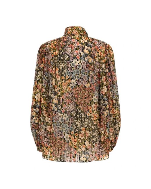 Valentino Garavani Metallic Blouses
