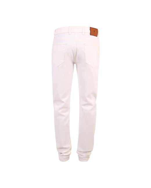 PT Torino Pink Slim Fit Jeans for men