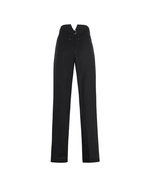 Maison Margiela Black Straight Trousers