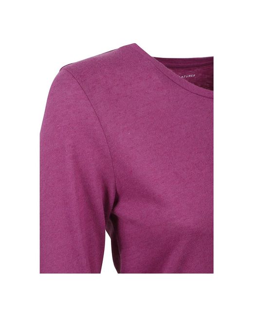 Majestic Filatures Purple Long Sleeve Tops