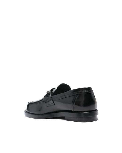McQueen Black Loafers for men