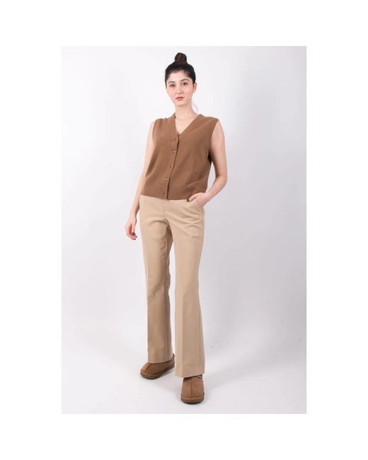 Vince Natural Wide Trousers