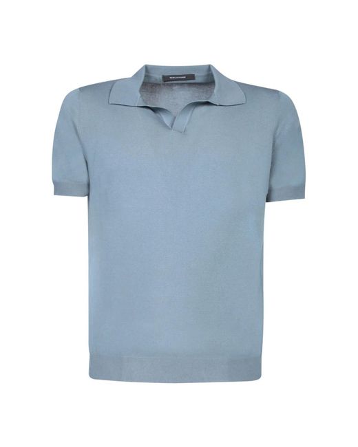Tops > polo shirts Tagliatore pour homme en coloris Blue