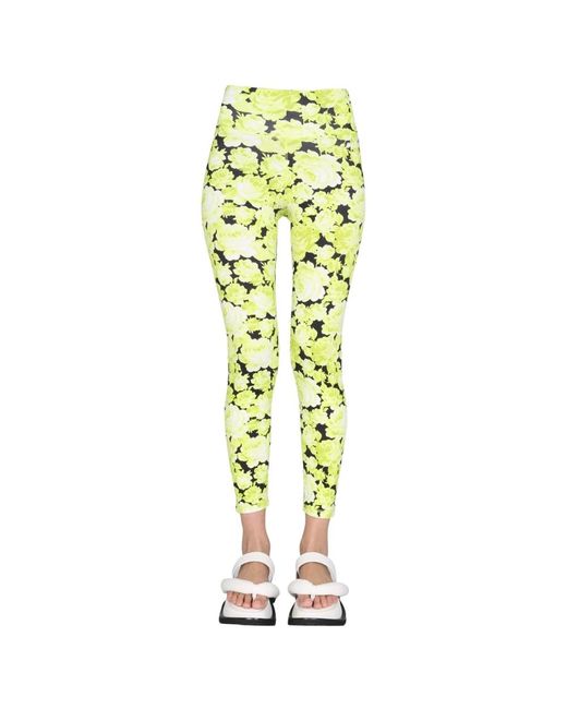 Training Leggings MSGM en coloris Yellow