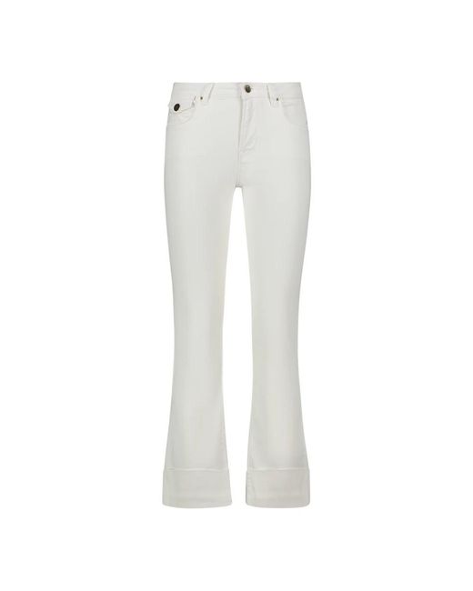 Re-hash White Wide Trousers