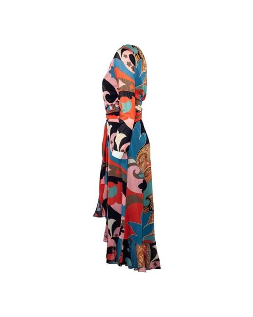 Etro Red Midi Dresses