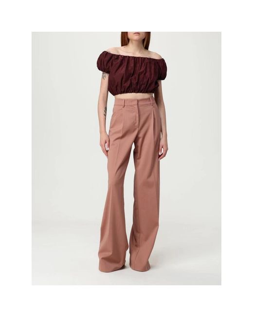 ANDAMANE Pink Wide Trousers