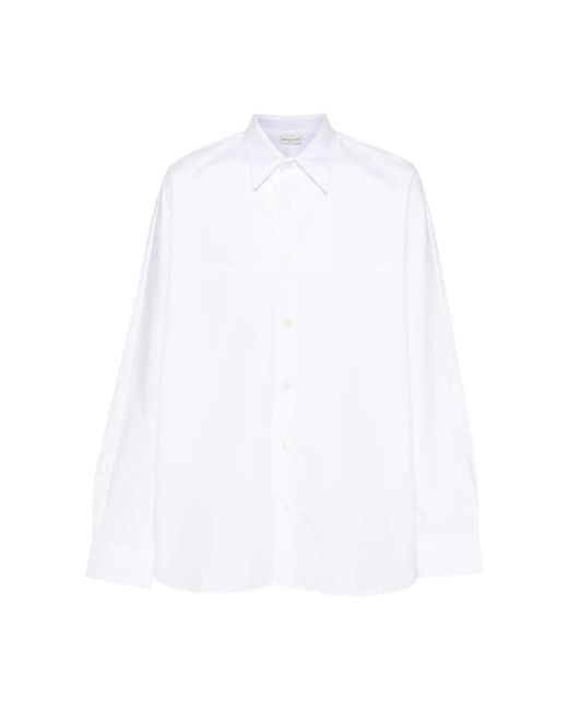 Dries Van Noten White Formal Shirts for men